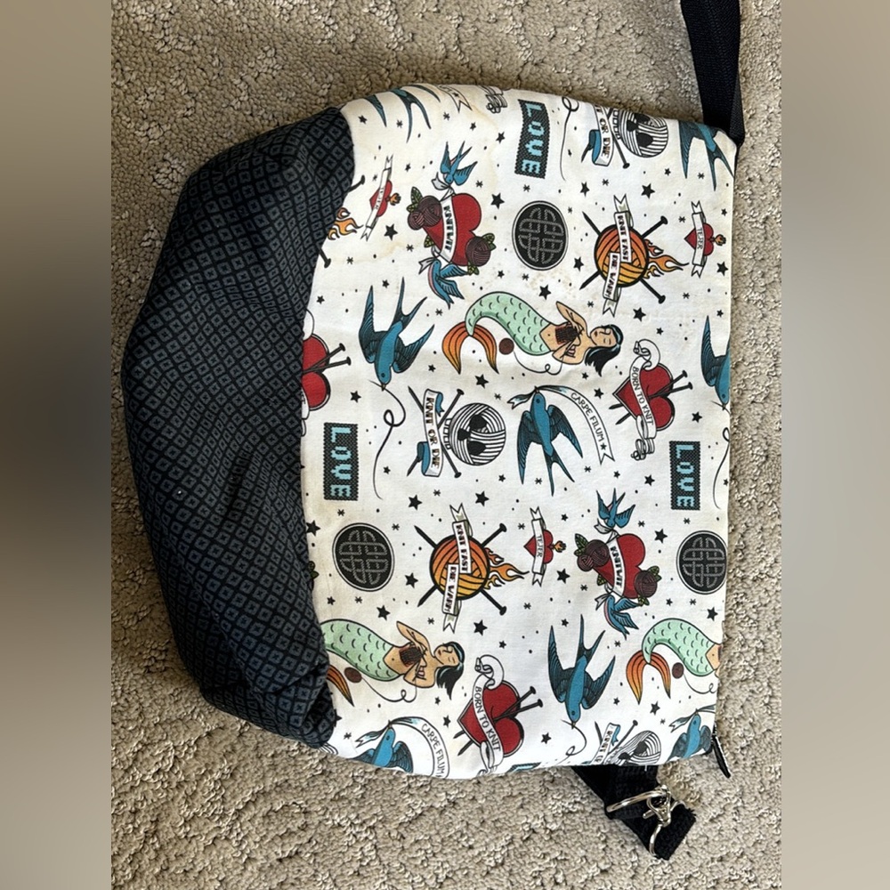 Knitting project bag
